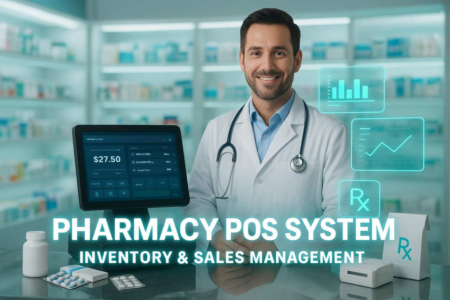 Complete Pharmacy POS & Inventory System | Real-Time Stock, Expiry Tracking & Sales