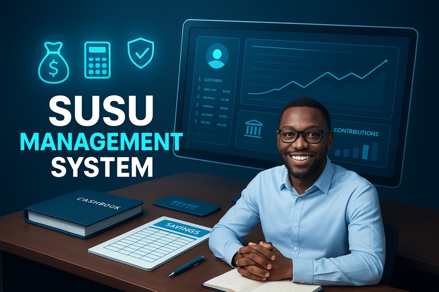 SUSU Management System Demo | Digital Platform for Tracking Daily Contributions &amp; Reports